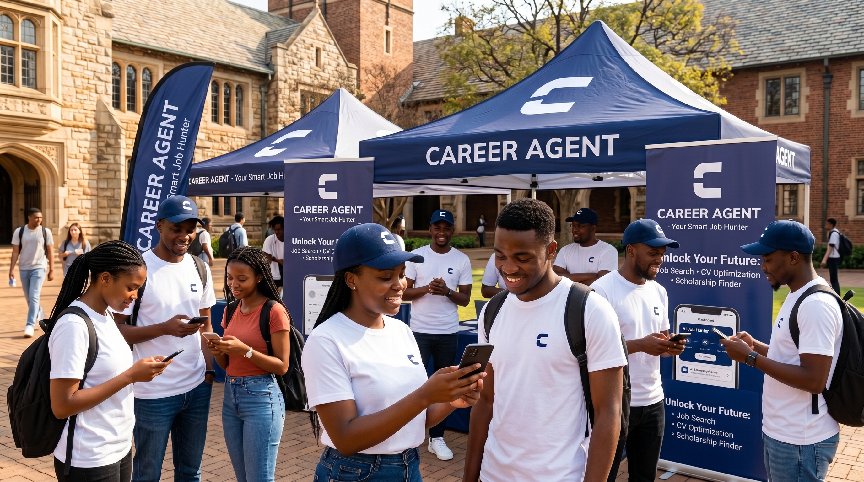 Career Agent brand visual